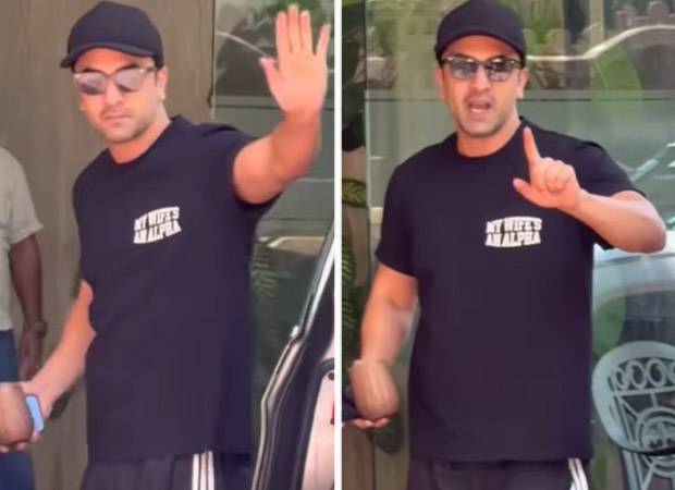 “My Wife’s An Alpha”: Ranbir Kapoor turns cheerleader for Alia Bhatt’s Alpha in custom T-shirt! Watch