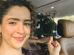 Sanya Malhotra shares BTS glimpses from Sundar Poonam sets in Chandigarh