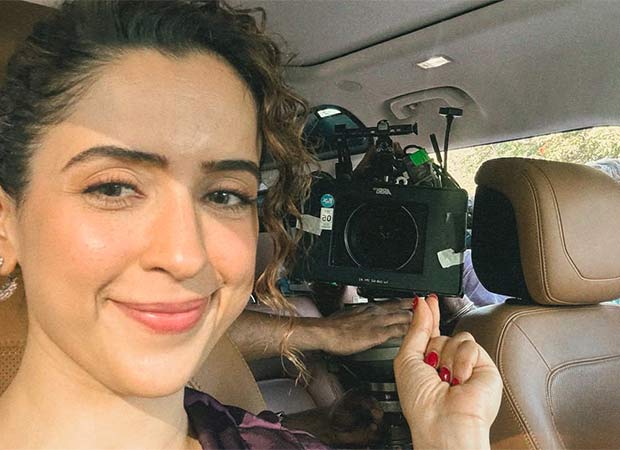 सान्या मल्होत्रा ​​ने चंडीगढ़ में सुंदर पूनम सेट से बीटीएस झलकियाँ साझा कीं