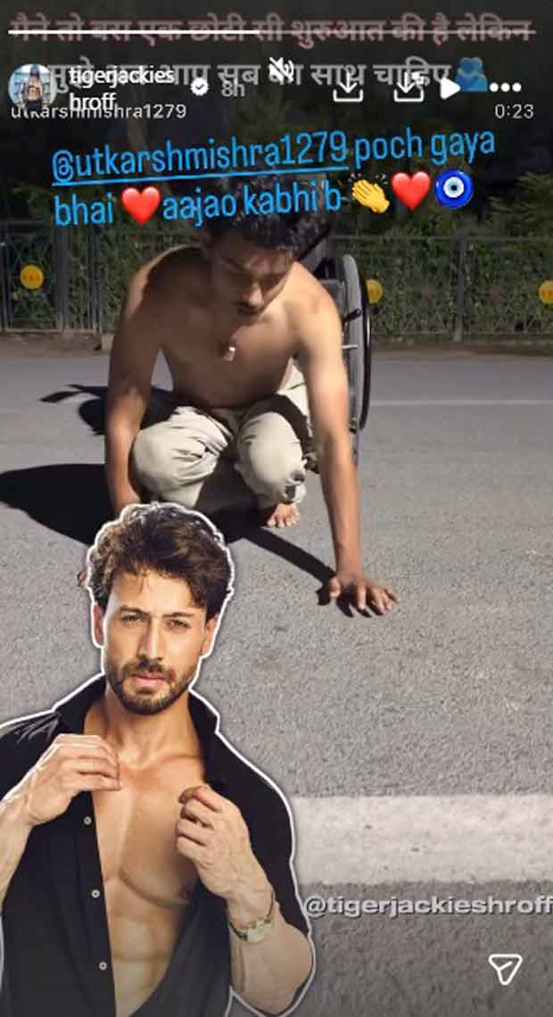 Tiger Shroff Invites Para Athlete Utkarsh Mishra to Train Together After Viral 4 AM Fitness Campaign