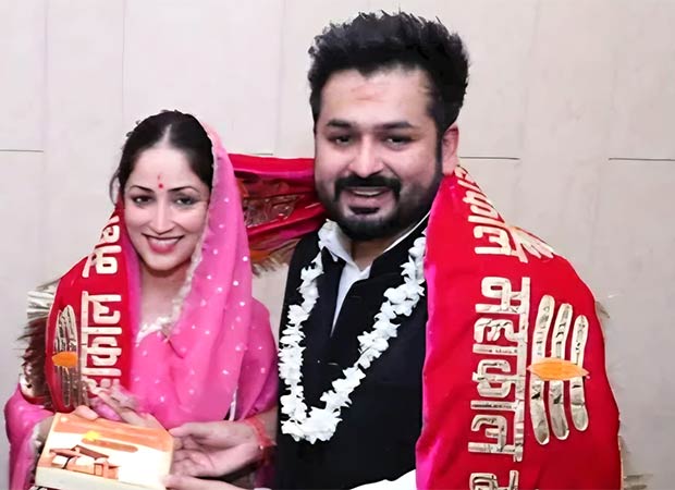 Yami Gautam visits Mahakaleshwar temple with Aditya Dhar; says, "When Baba's call comes, how can one not come?"