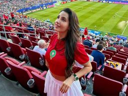 Nora Fatehi says Indian fans supporting Morocco left her teary-eyed at FIFA World Cup: “They were cheering for Morocco and they hugged me”