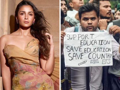 Alia Bhatt backs students amid NEET protest in heartfelt note: “Their courage humbles me” Alia Bhatt backs students amid NEET protest in heartfelt note: “Their courage humbles me”