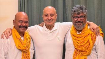 Anupam Kher wraps first schedule of Shri Ram Bhoomi in Ayodhya; says, “A part of me stayed behind”