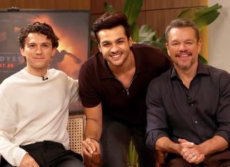 Ashish Chanchlani meets Matt Damon and Tom Holland at Christopher Nolan’s The Odyssey premiere in Mumbai