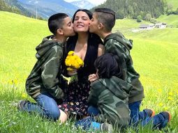 Celina Jaitly says twin sons had to read her German divorce notice: “One of the most heartbreaking aspects”