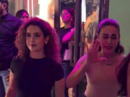 Girls night fun! Sanya Malhotra