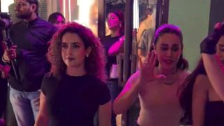 Girls night fun! Sanya Malhotra