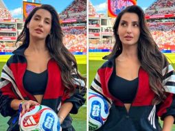 Nora Fatehi becomes Stadium Captain at FIFA World Cup match in Toronto; interacts with FIFA President Gianni Infantino