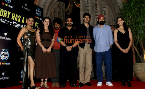 Photos: Arshad Warsi, Vikrant Massey, Rajkumar Hirani and others grace the success party of Pritam and Pedro Photos: Arshad Warsi, Vikrant Massey, Rajkumar Hirani and others grace the success party of Pritam and Pedro