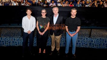 Photos: Christopher Nolan, Matt Damon, Tom Holland, Emma Thomas snapped in Mumbai for The Odyssey premiere and press conference