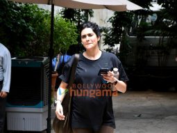 Photos: Karishma Tanna snapped outside a gym in Bandra