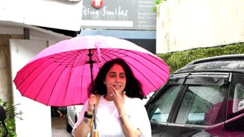 Photos: Neha Bhasin spotted outside a dental clinic in Bandra