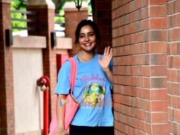 Photos: Neha Sharma snapped at her residence in Bandra