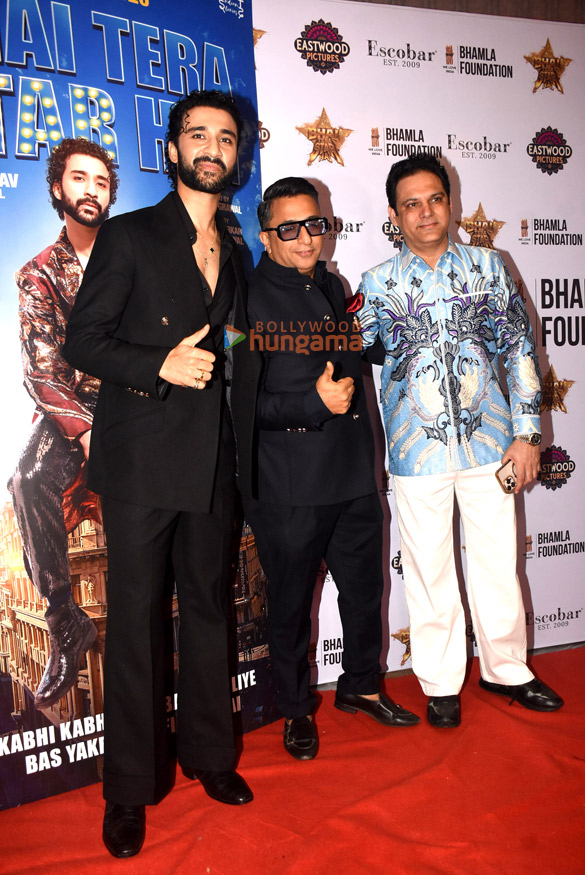 photos raghav juyal samay raina ameesha patel and others grace the trailer launch of bhai tera star hai 2026 43