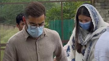 Virat Kohli and Anushka Sharma visit Premanand Maharaj’s ashram in Vrindavan