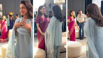 Wamiqa Gabbi meets childhood idol Madhuri Dixit, recreates iconic ‘Dhak Dhak’ step: “My 13-year-old self would be thrilled”