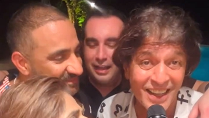 We didn’t know Chunky Panday could Sing