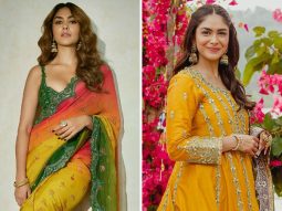 Sarees to Suits: 5 times birthday girl Mrunal Thakur won hearts with her ethnic fashion game