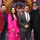 Aamir Khan, Preity Zinta and Sunny Deol join Amitabh Bachchan on KBC 18 premiere