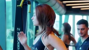 Alia Bhatt giving her all on the treadmill