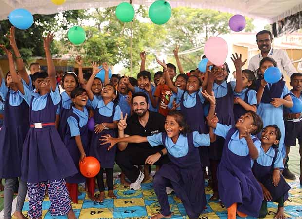 Ayushmann Khurrana visits Jalna; calls for safer childhoods for children affected by seasonal migration