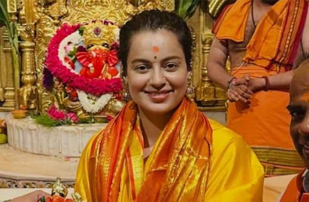 Kangana Ranaut visits Siddhivinayak and Mumba Devi temples in Mumbai, shares pictures