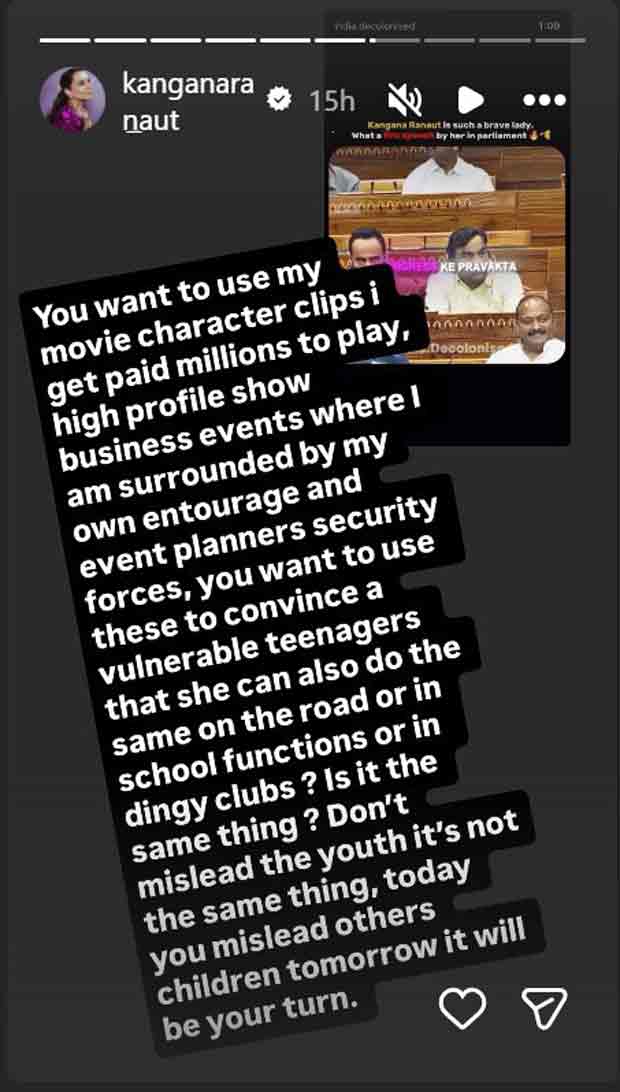 Kangana Ranaut reacts to backlash over Gen-Z protest remarks; issues fresh clarification on social media