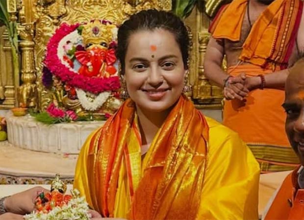Kangana Ranaut visits Siddhivinayak and Mumba Devi temples in Mumbai, shares pictures