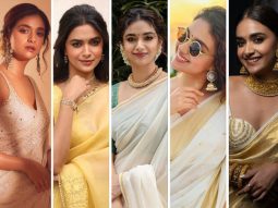 Keerthy Suresh’s 7 elegant saree looks to take Onam fashion cues from!