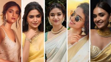 Keerthy Suresh’s 7 elegant saree looks to take Onam fashion cues from!