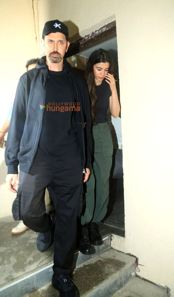 Photos: Hrithik Roshan and Saba Azad snapped at PVR in Juhu Photos: Hrithik Roshan and Saba Azad snapped at PVR in Juhu