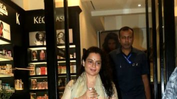 Photos: Kangana Ranaut snapped at a salon in Bandra