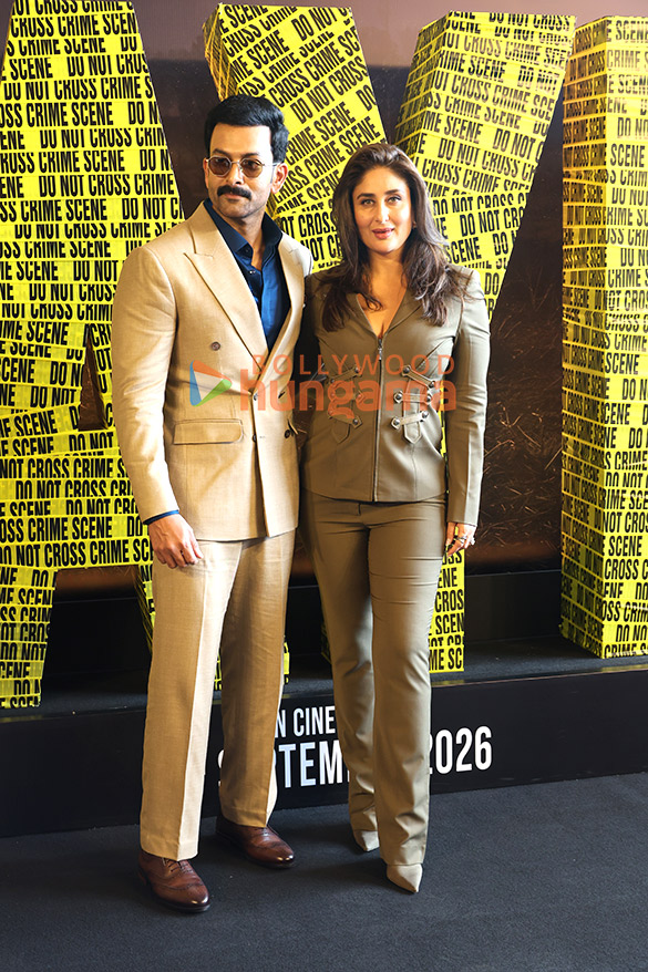 photos kareena kapoor khan prithviraj sukumaran and others grace the trailer launch of daayra 3