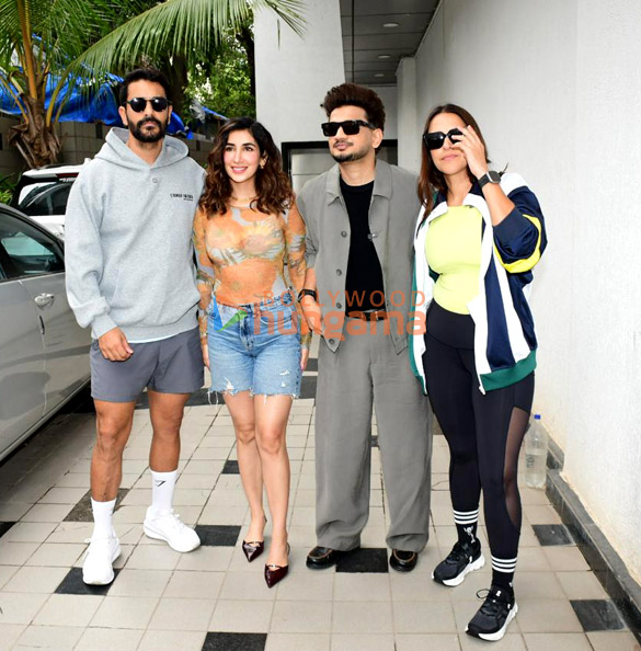 photos neha dhupia angad bedi munawar faruqhi and parul gulati snapped at ariel studio 2