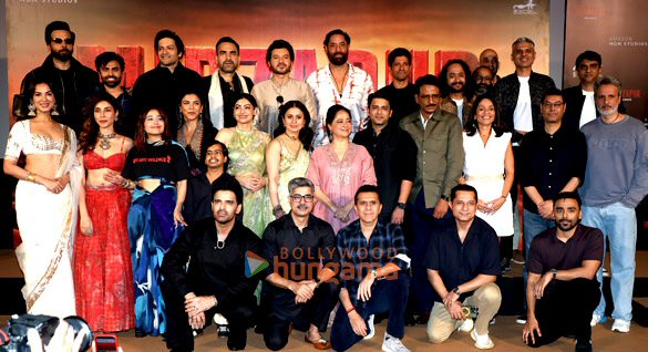 photos pankaj tripathi ali fazal shweta tripathi farhan akhtar ritesh sidhwani sonal chauhan divyenndu abhishek banerjee and rasika dugal snapped at the trailer launch of mirzapur 1