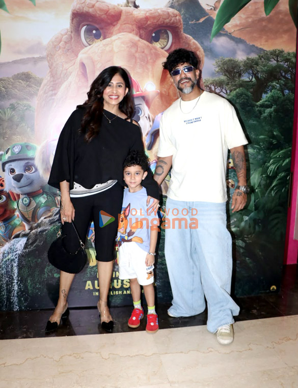 photos sunny leone and others grace the special screening of paw patrol the dino movie 3