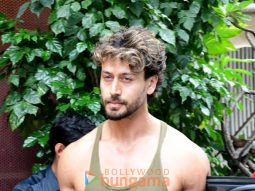 Photos: Tiger Shroff snapped outside a salon in Bandra