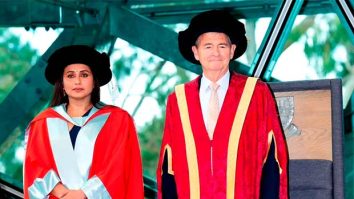 Rani Mukerji becomes second Indian film personality after Shah Rukh Khan to receive La Trobe Honorary Doctorate
