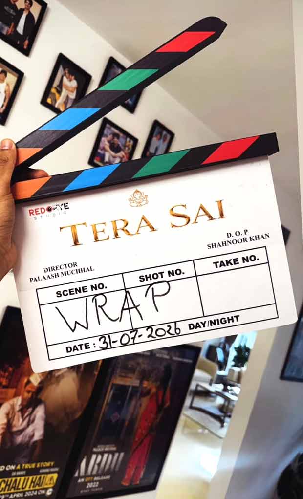 Palash Muchhal wraps up filming for Tera Sai, calls the journey “extremely emotional and fulfilling”