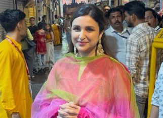 Parineeti Chopra seeks blessings at Lalbaugcha Raja ahead of Shaque: Trust No One premiere
