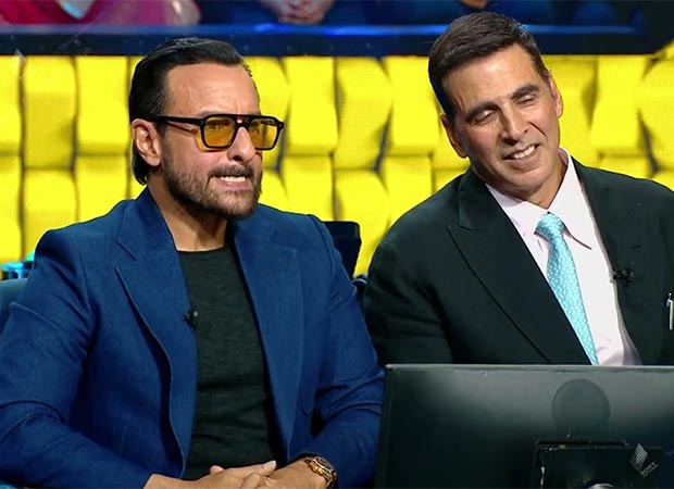 Akshay Kumar ve Saif Ali Khan Kaun Banega Crorepati programında