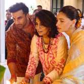 Alia Bhatt shares glimpses of Ganpati celebrations with Ranbir Kapoor, Raha and Neetu Kapoor; see her festive looks