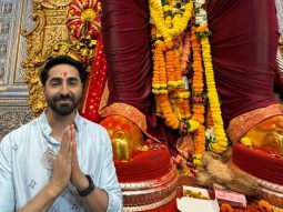 Ayushmann Khurrana seeks blessings at Lalbaugcha Raja Ganpati ahead of his film releases; says “Only gratitude”