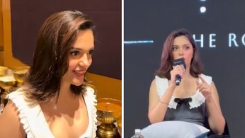 Hunkkaar – The Roar trailer launch: Paparazzi go into a FRENZY as Aneet Padda makes FIRST promotional appearance after Saiyaara; reveals, “I was 19 when I auditioned; a very powerful and sensitive topic for somebody so young”
