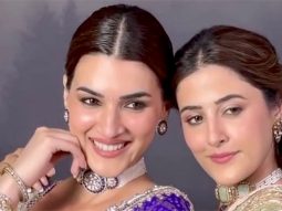 Kriti and Nupur Sanon’s traditional glow is hard to miss