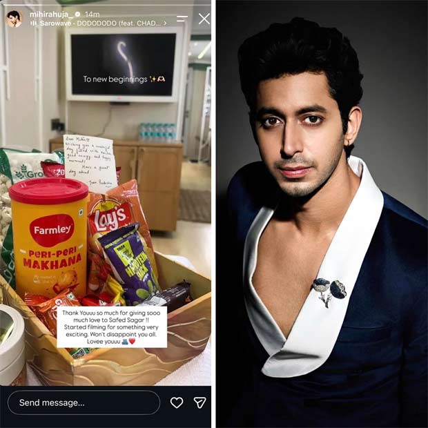 Mihir Ahuja begins work on next project; says, “Started filming for something very exciting”