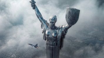 Mohanlal’s Operation Ganga poster features Ukraine’s iconic Motherland Monument