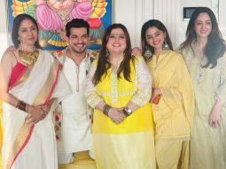 Neena Gupta drops photos with ‘Chumbak Gang’ at the Ganpati celebrations hosted by Arjun Bijlani; see pics