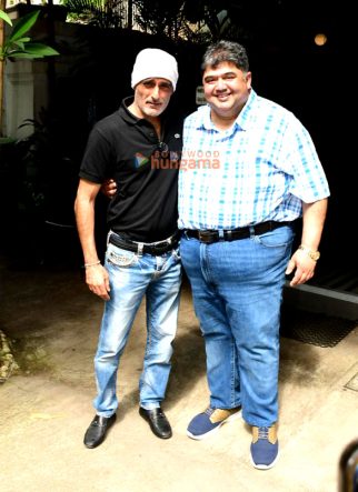 Photos: Akshaye Khanna and Rajat Rawail snapped in Bandra